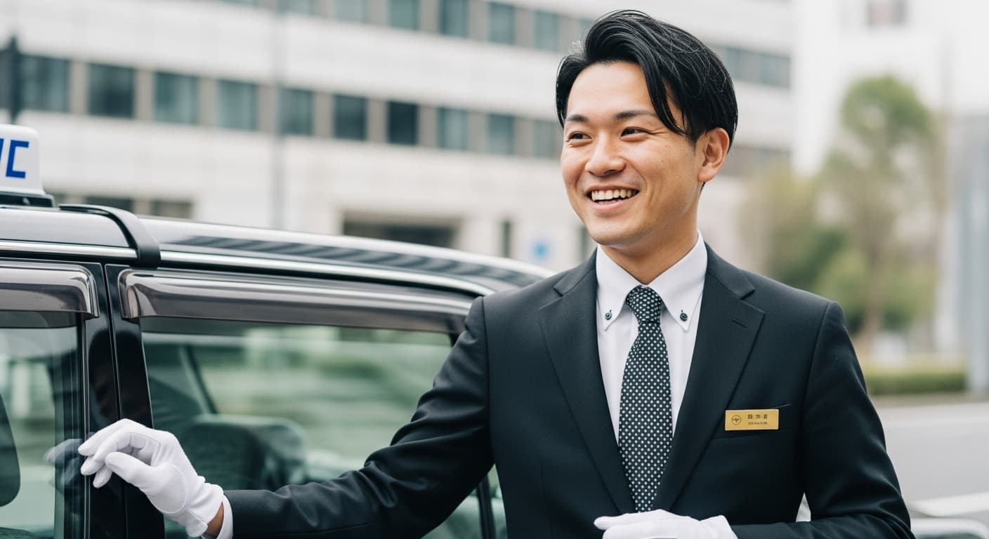 ハイヤードライバー/給与保証40万/平均年収600万/二種免許支援/安定