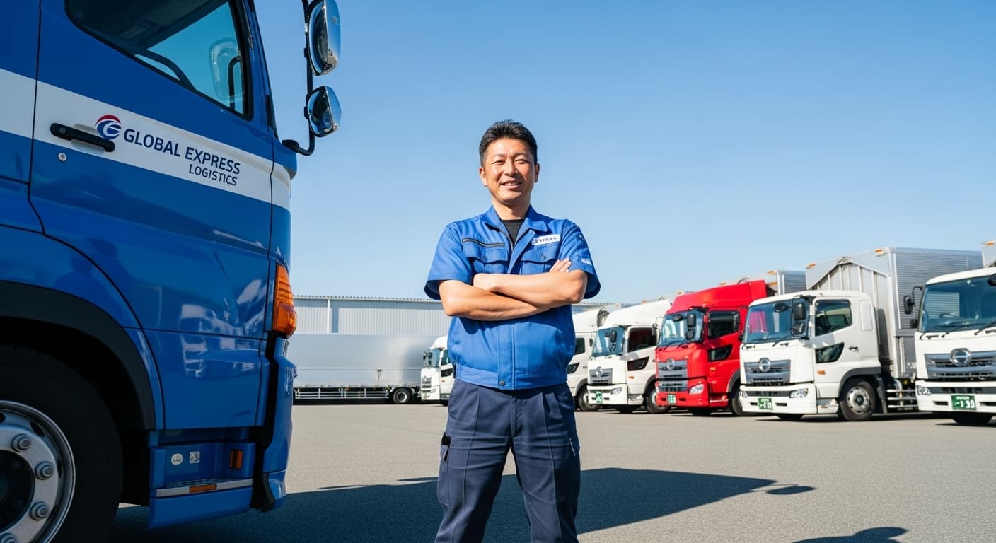 4t配送ドライバー/月収30万円/未経験OK/寮完備